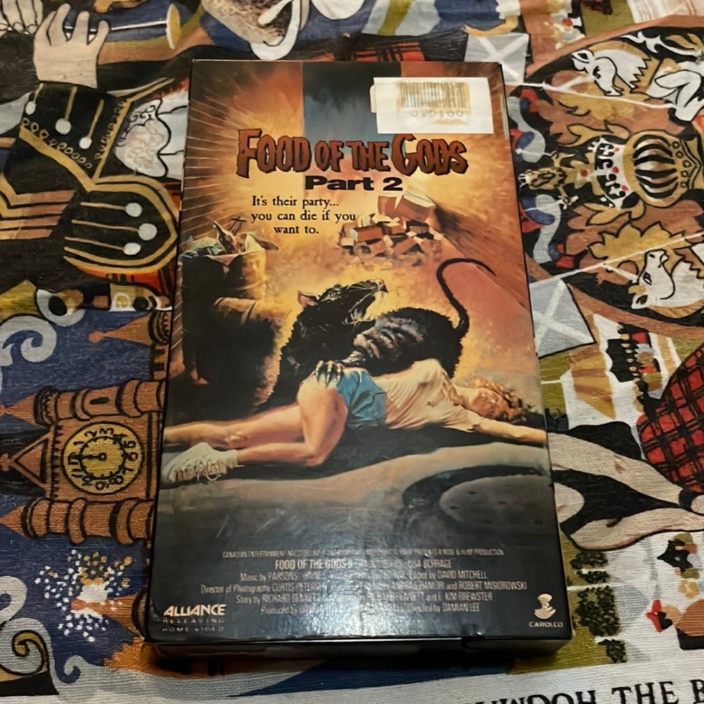 HG Wells Food of the gods vhs